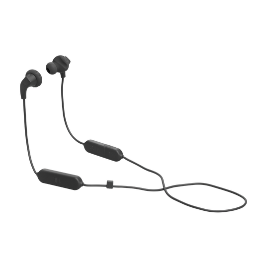 JBL Endurance Run 2 Wireless - Black - Waterproof Wireless In-Ear Sport Headphones - Hero